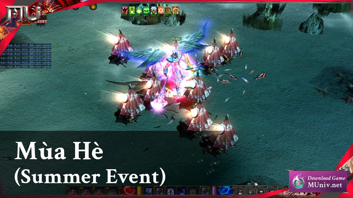 Hướng dẫn sự kiện Mùa Hè
