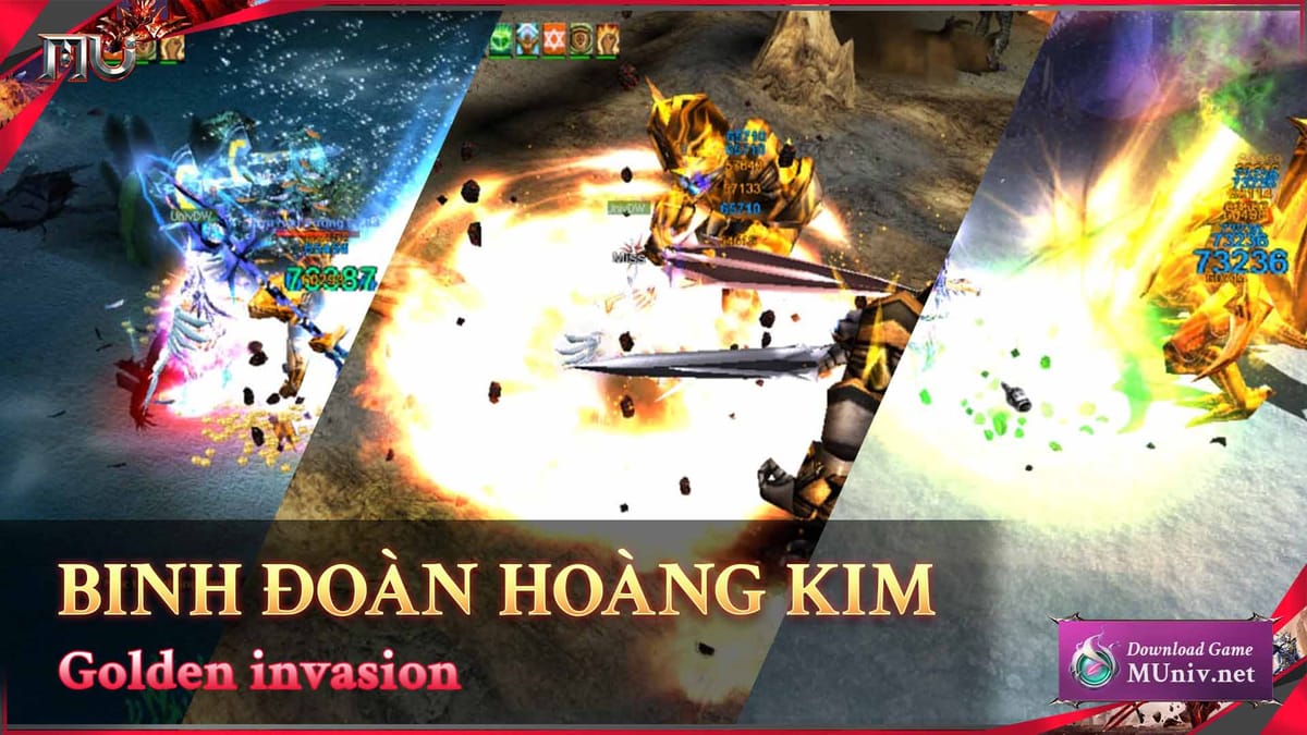 Hướng dẫn sự kiện binh đoàn hoàng kim